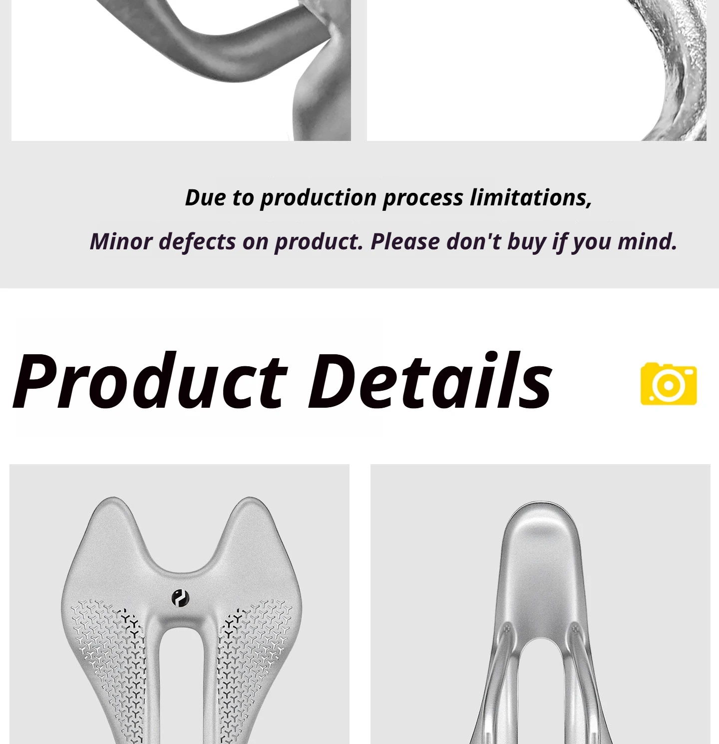 PLSELIS PS-3005 3D-gedruckter Titan-Fahrradsattel 80g Ultraleicht 7*9mm Schiene Atmungsaktiver Ergonomischer Rennradsitz 240*120mm – Detail 13