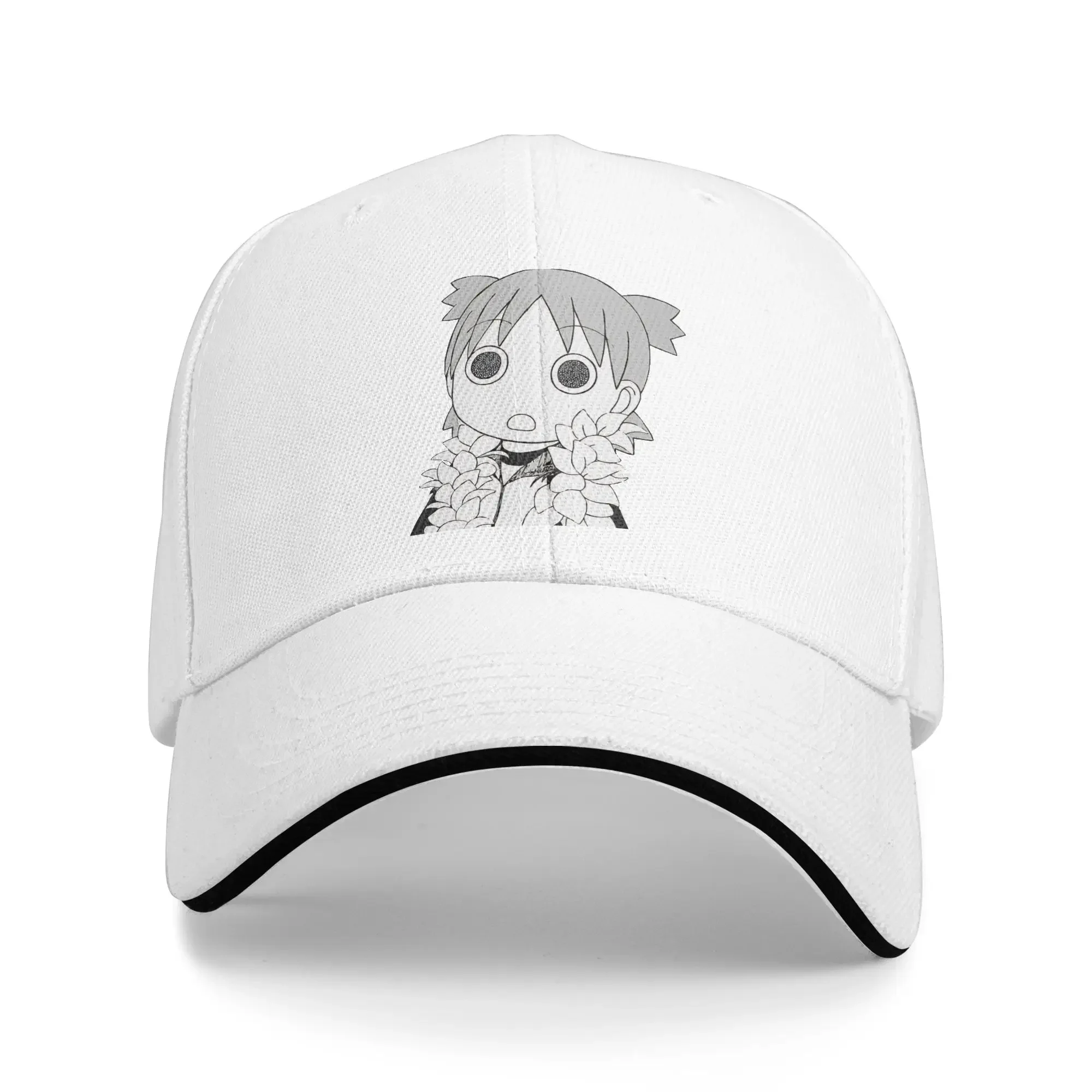 New Azumanga Daioh Shocked Yotsuba Sandwich Cap Adult ,Hip-Hop,Baseball Caps Hats Adjustable Snapback Sun Cap