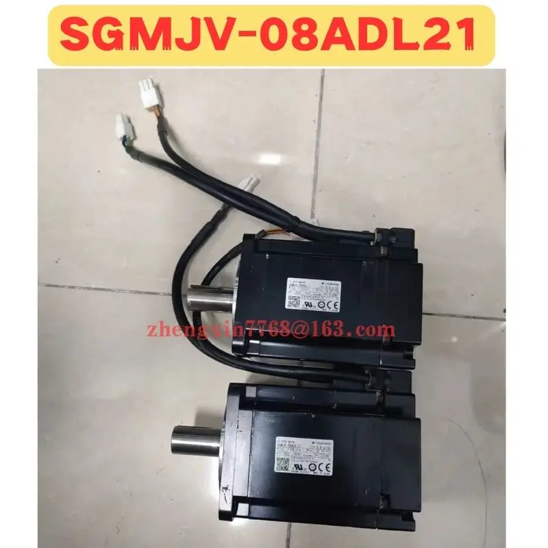 Used Servo Motor SGMJV-08ADL21 SGMJV 08ADL21 Normal Function Tested OK Fast delivery