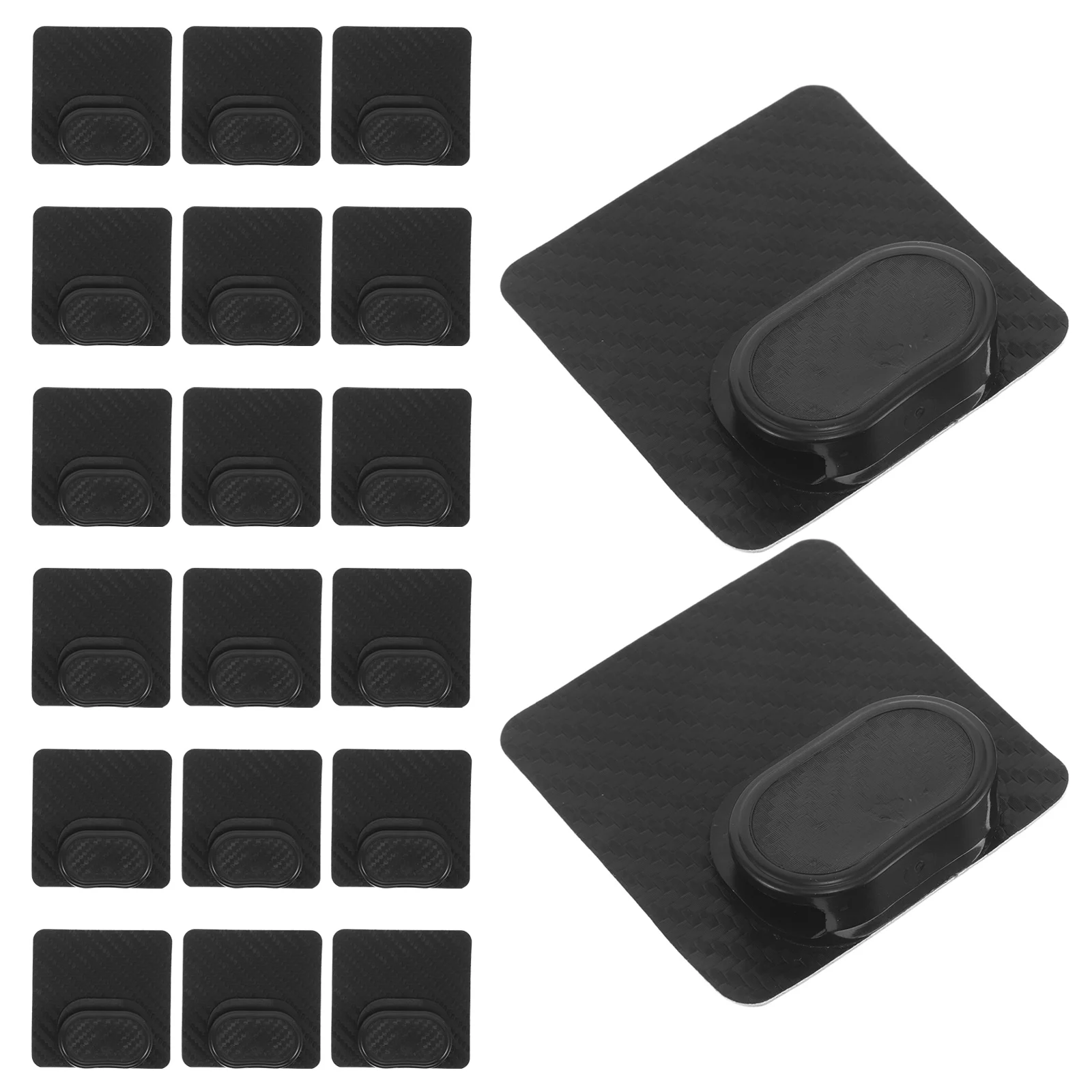 

20pcs Car Mat Clips Fixing Foot Pad Anti Slip Grippers Floor Mat Fasteners For Suv Truck Universal Double Sided Adhesive