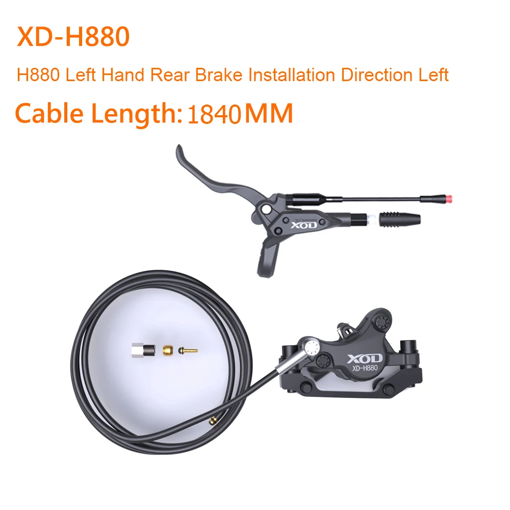 XOD H800/H880 Elektrische Scooter Hydraulische Schijfrem voor KUKirin G2 Master G2 Ultra G2 PRO 2025 Elektrische Scooter Hydraulische olie b