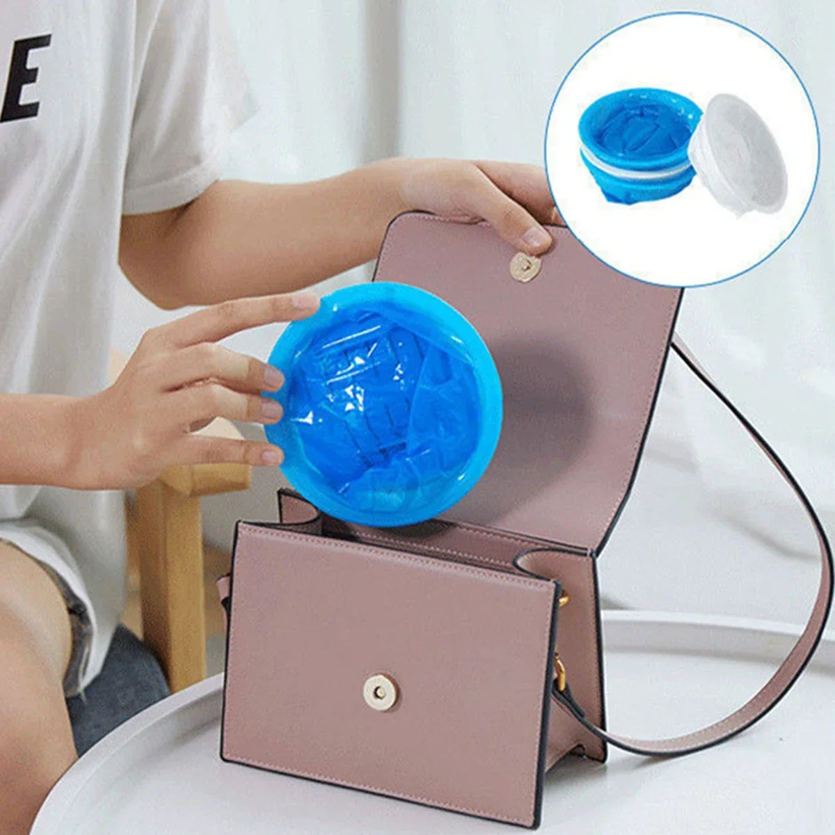 10Pc 1000ml Vomit Bags Disposable Barf Bags Puke Nausea Bags for Travel Plane Motion Sickness Car Aircraft Bus Kids Pregnant