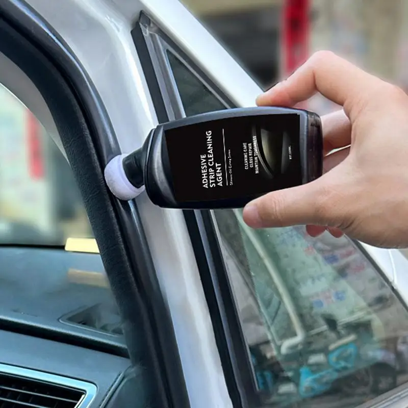 100ml Car Rubber Conditioner Rubber Strip Maintenance Agent Softening Agent Eliminates Noise Rubber Cleaner For Car SUV Vehicle