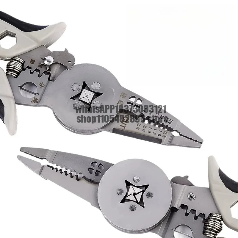 Crimping pliers Multifunctional wire stripping pliers Special wire cutting pliers for electricians Stainless steel connecting