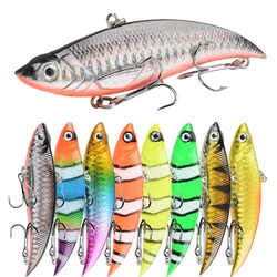 VIB Fishing Lures 90mm 17g Long Casting Rattlin Hard Bait Sinking Artificial Vibration Trout Bait For Bass Pike Fishing Tackle