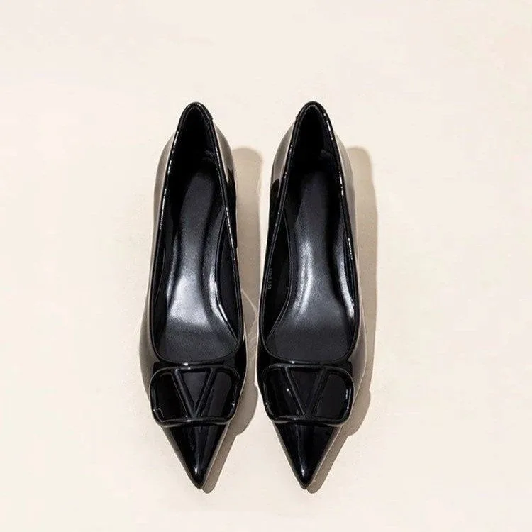 Women's Latest Elegant Women's High Heels with Pointed Toes and Unique Design Shoes image 3