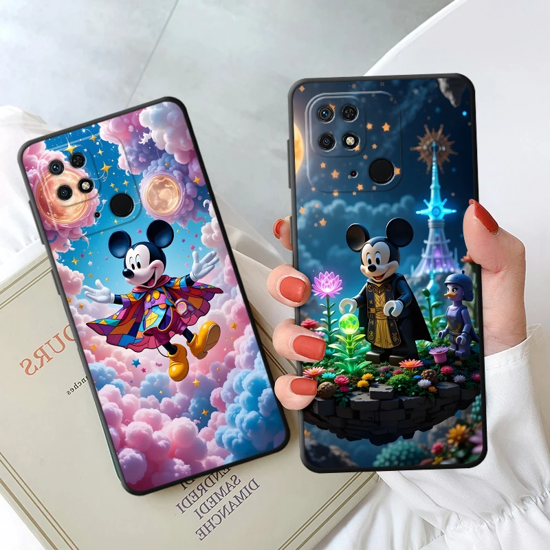 Soft Back Phone Cover Case for Xiaomi Mi 10T 10 11 13 Lite CC9Pro 11T 14 Pro 9 13 9T Mickey Mouse
