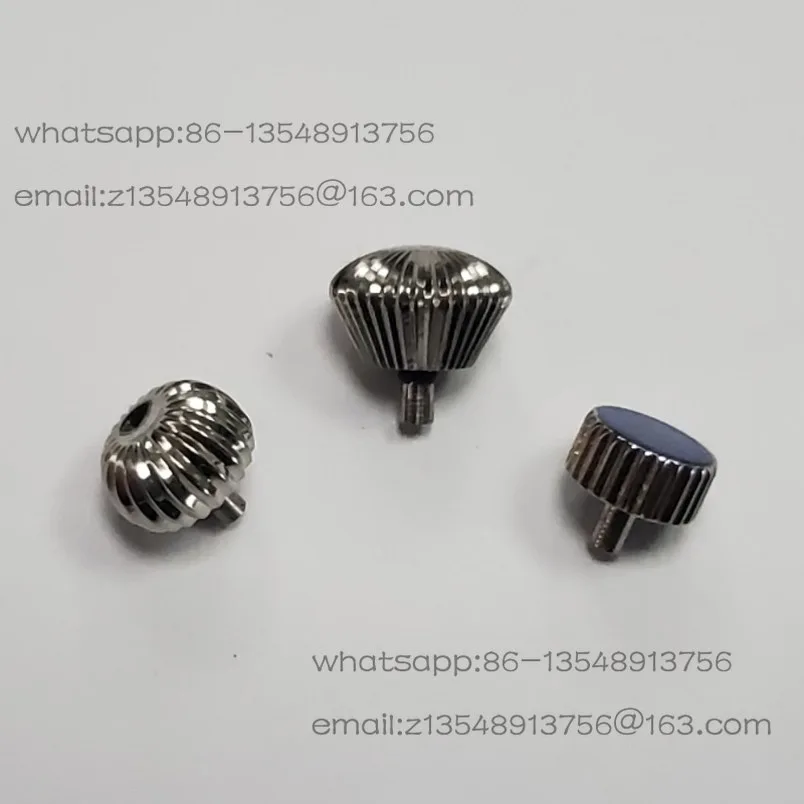 Watch accessories Stainless steel crown for 6497/6498 manual movement (suitable for heart 1.2) in stock 2 prices