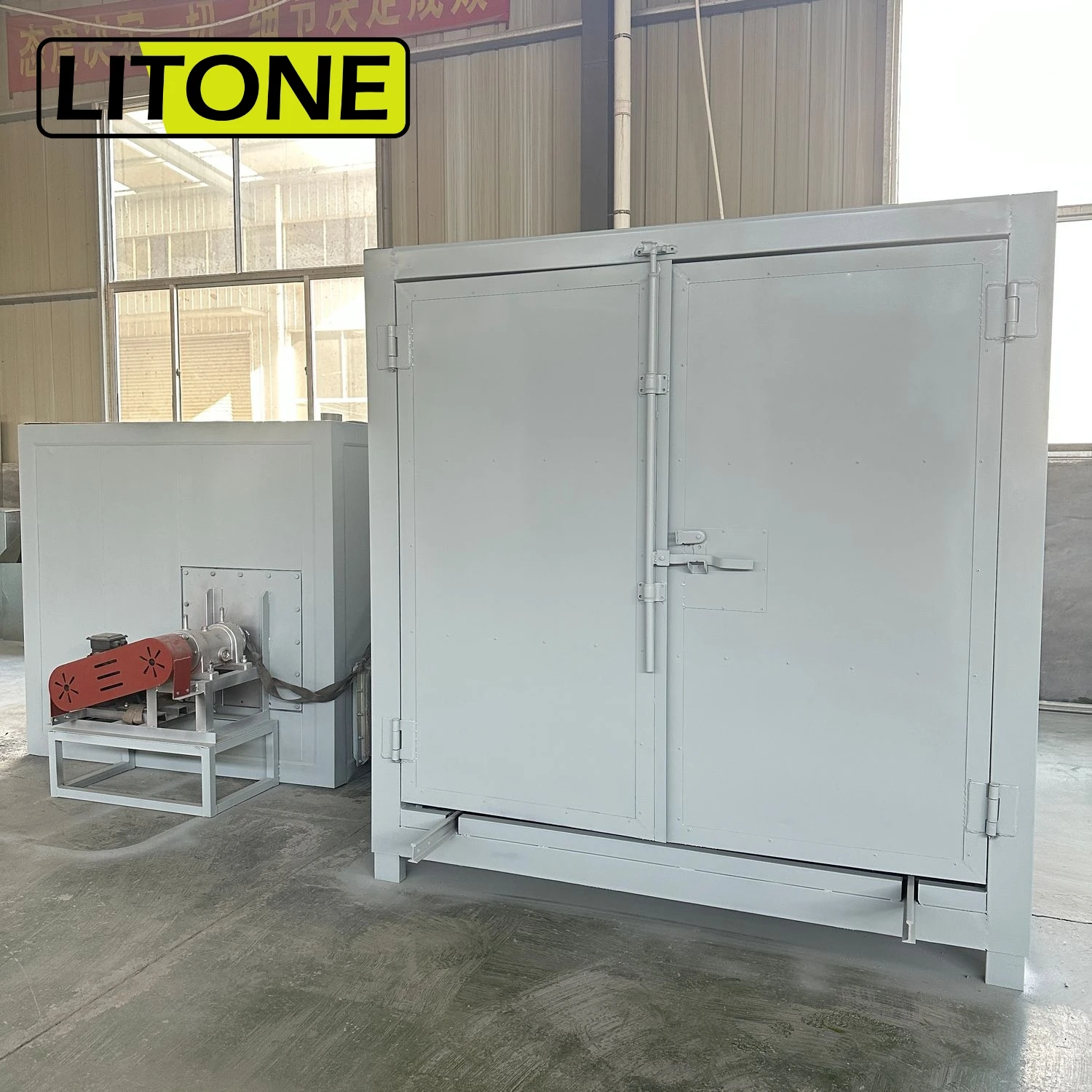 High Temperature Industrial Tunnel Heater Aluminum Powder Coating Drying Curing Baking Oven Accurate Temperature Control