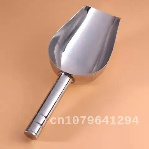 

Pet Feeding Shovel Cat Food Scoop Large Capacity Thickening Dog Food Scoop Spoon Stainless Steel Shovel Pet Feeder