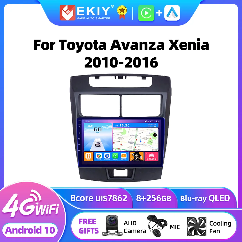 

EKIY T7 Android For Toyota Avanza Xenia 2010-2016 Car Radio Multimedia Video Player Stereo Navi GPS No 2din DVD Carplay Auto BT