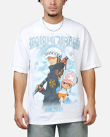 ONE PIECE Animation Derivatives T-shirt Men's and Women's Retro Pirate Street Summer Casual Daily Wear 2025 Fashion Trend Top