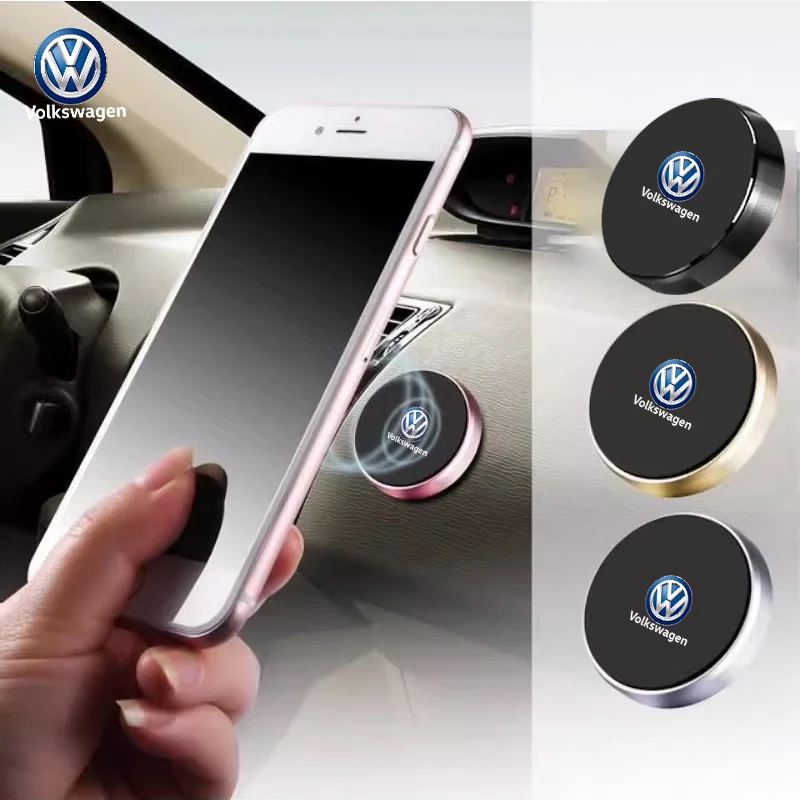 Magnetic Phone Car Holder Stand Universal Magnetic Mount for Volkswagen Jetta MK5 MK6 Golf-4 5 6 7 Passat 3B7 POLO CC Touran