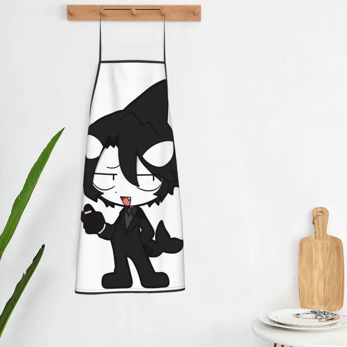 مريلة Idate Chef Cooking Cuisine Tablier بدون أكمام مريلة تنظيف المطبخ للنساء والرجال #5