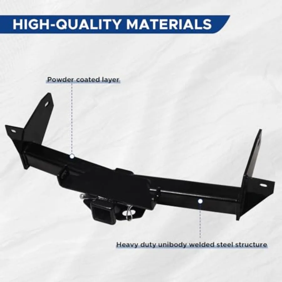 أجهزة استقبال وصلة المقطورة مناسبة لسيارة Ford F150 Lincoln Mark LT 2006 2007 2008 مع جهاز استقبال وصلة سحب 2 بوصة فئة 3 وصلة وصول