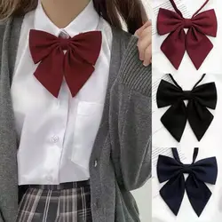 Ladies Bow tie Classic Shirts BowTie For Women Black Bowknot Student Solid Bow Ties JK Butterfly Girls Suits Bowties