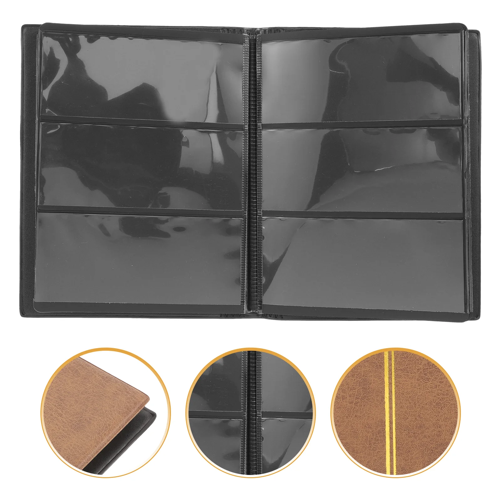 In-line Coin Collecting Stock Book Collection Album Commemorative Picture Organizer Practical Portable Holder Delicate