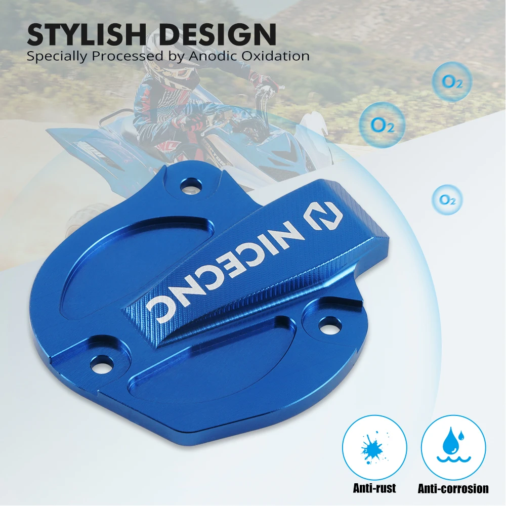 NICECNC For Yamaha Raptor 700 Throttle Cover Guard Cap Protect for Yamaha Raptor 700R YFZ450R 2009-2026 Aluminum ATV Accessories - view 4