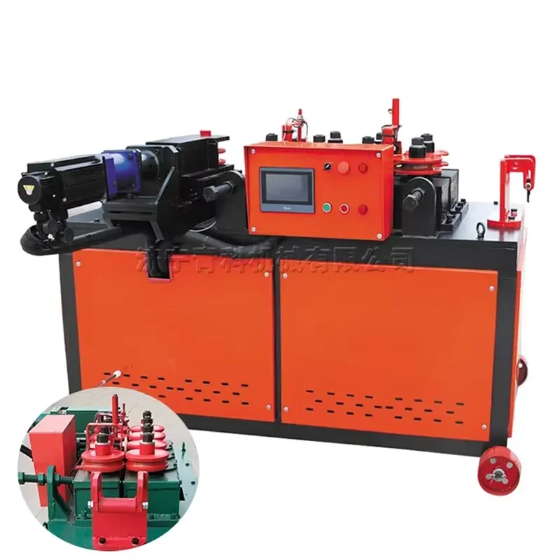 CE Certification Greenhouse Frame Automobile Large Canopy Rod Bending Machine Hydraulic square Pipe Bending Metal Steel Pipe