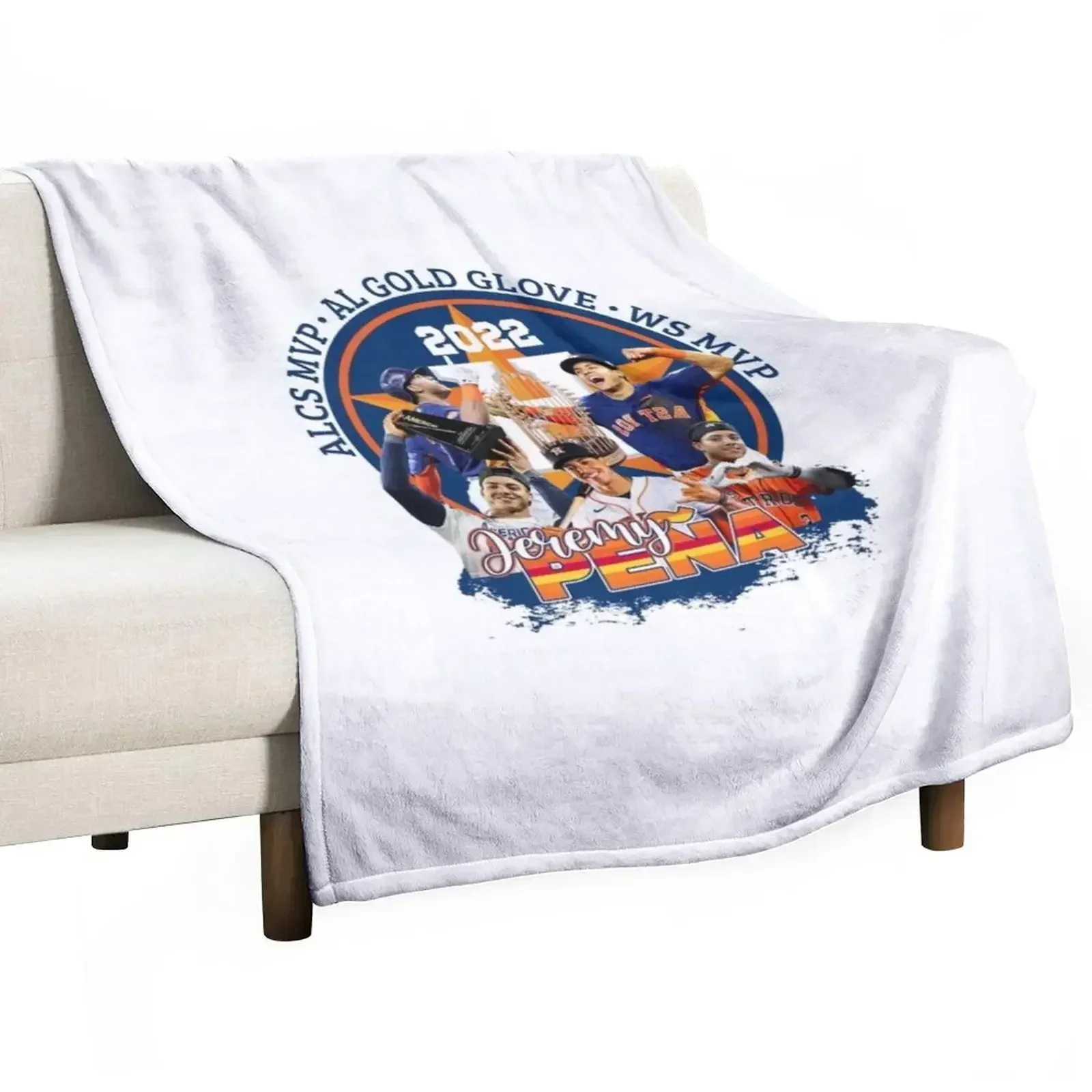 

Jeremy Pena Baseball World Series Throw Blanket valentine gift ideas Soft Big Blankets