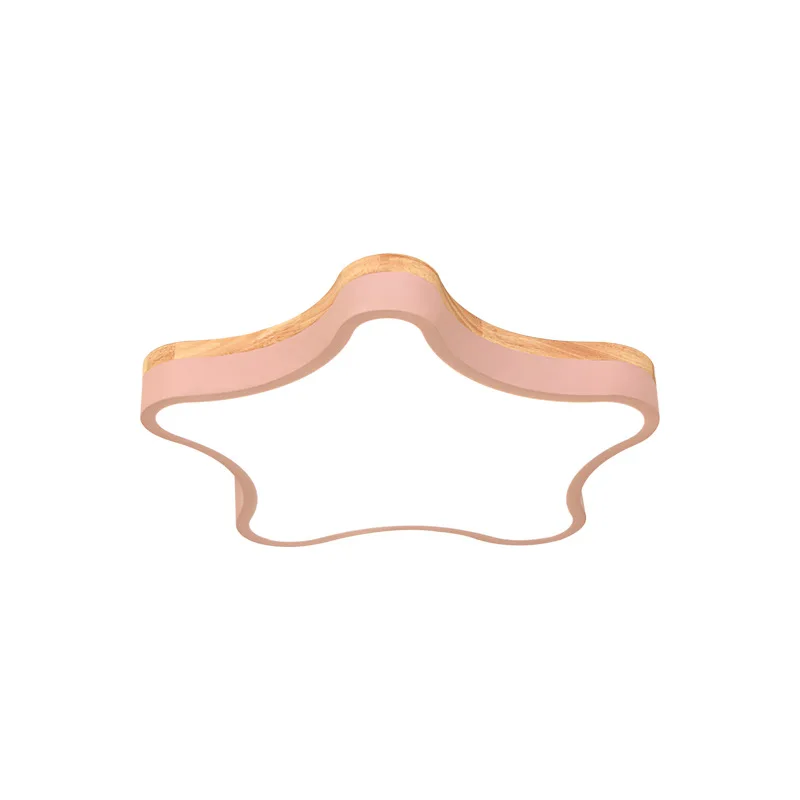 

Simplicity, bedroom lights, Nordic led ceiling lights, macarons, creativity, geometric pentagram