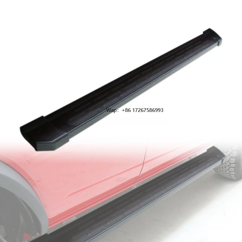

Hot Sale Stainless Steel Pedals Decorative Side Step Widened Door Pedals Running Boards for Bronco