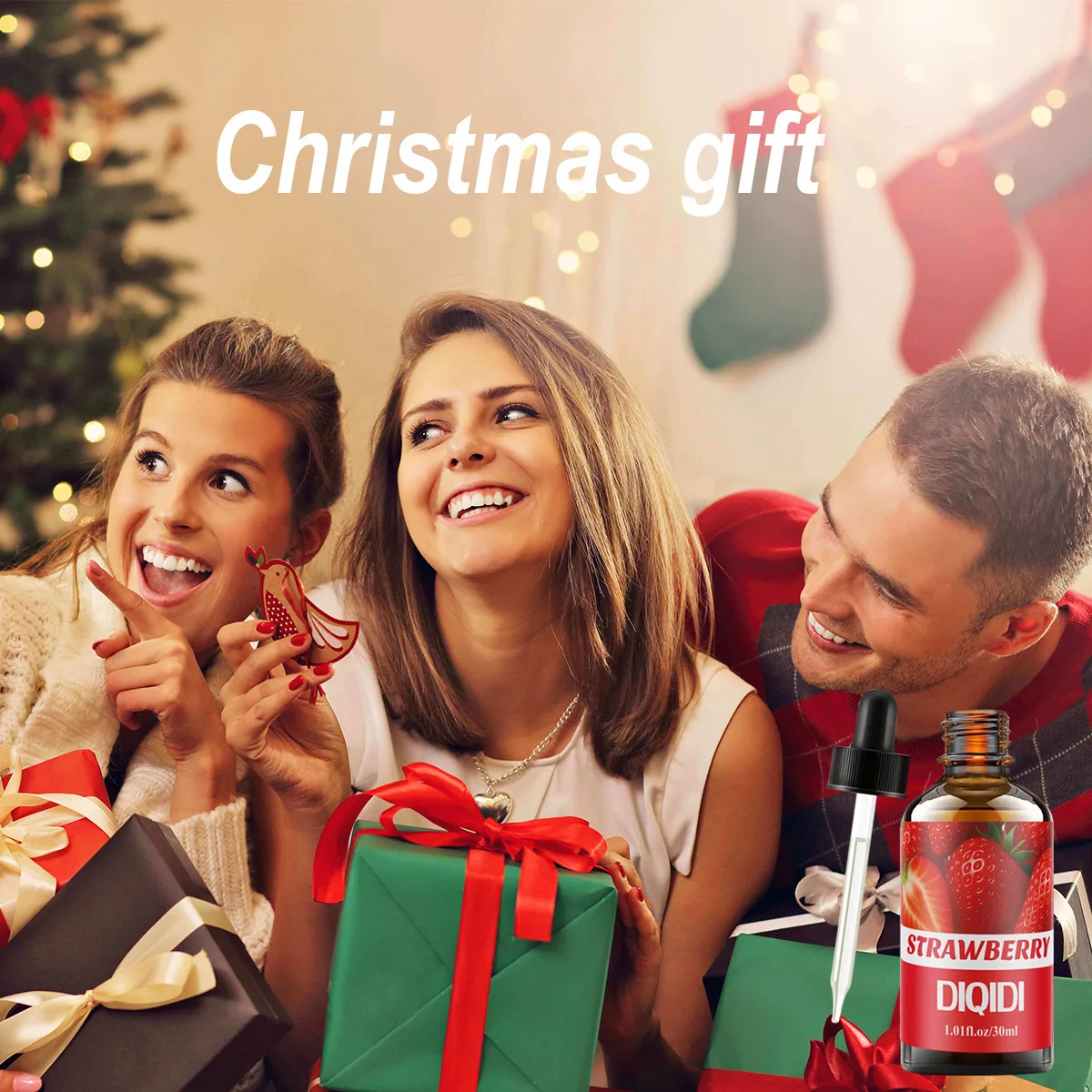 30ML Olejek eteryczny o zapachu truskawki do aromaterapii domowej, olejek zapachowy, do dyfuzora, nawilżacza. Świeże powietrze, prezent na Boże Narodzenie