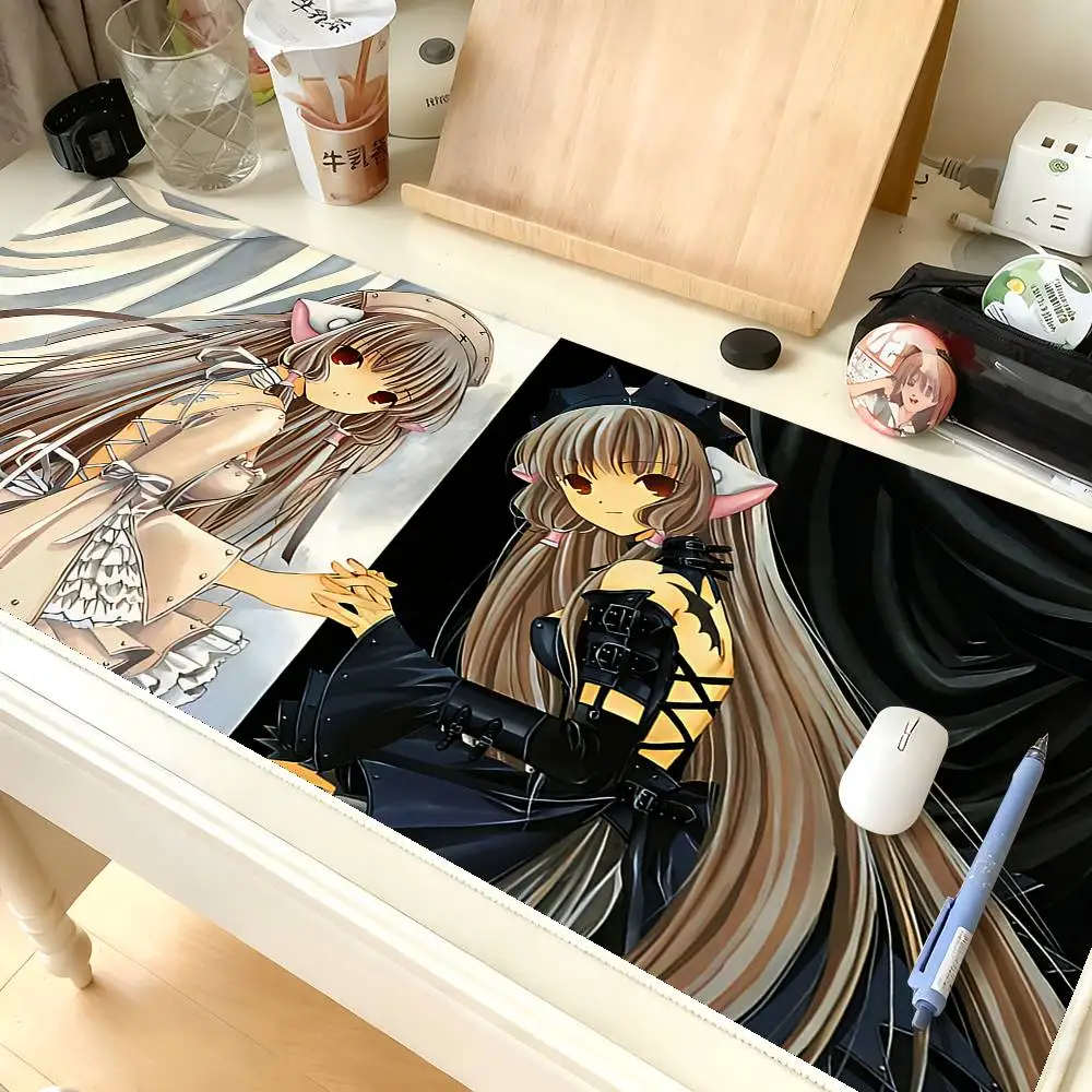 

Коврик для мыши Anime C-chobits, компьютерный коврик, настольный коврик, коврик для клавиатуры ноутбука, большой офисный коврик для мыши с пейзажным рисунком