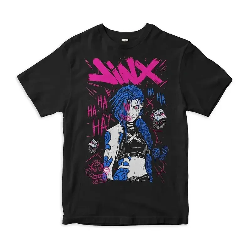 Arcane Jinx Art T-Shirt / Men's Women's Sizes / Cotton Tee (ARC-85221)