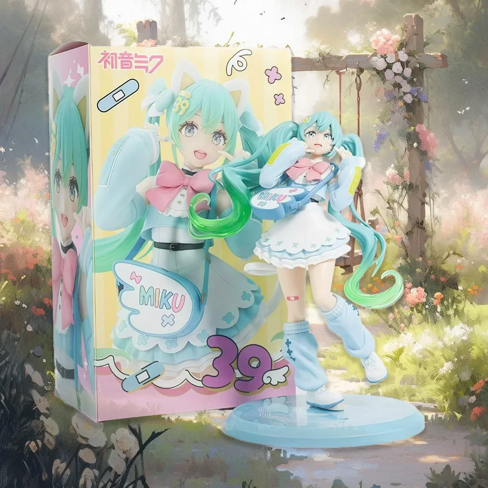 Figura de Moda de Hatsune Miku en Oferta, Figura de Anime, Modelo Coleccionable, Juguetes