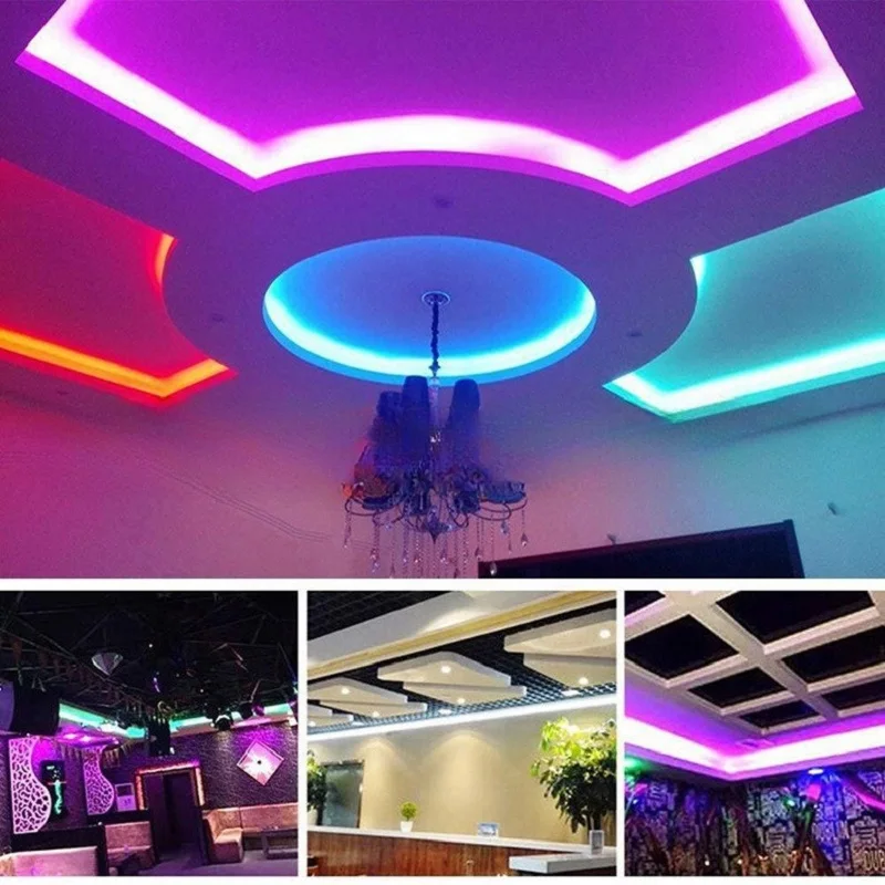 LED-strip, Bluetooth muziek slimme lichtstrip, RGB Bluetooth omgevingslicht achtergrondlicht, RGB lichtstrip, LED-lichtstrip