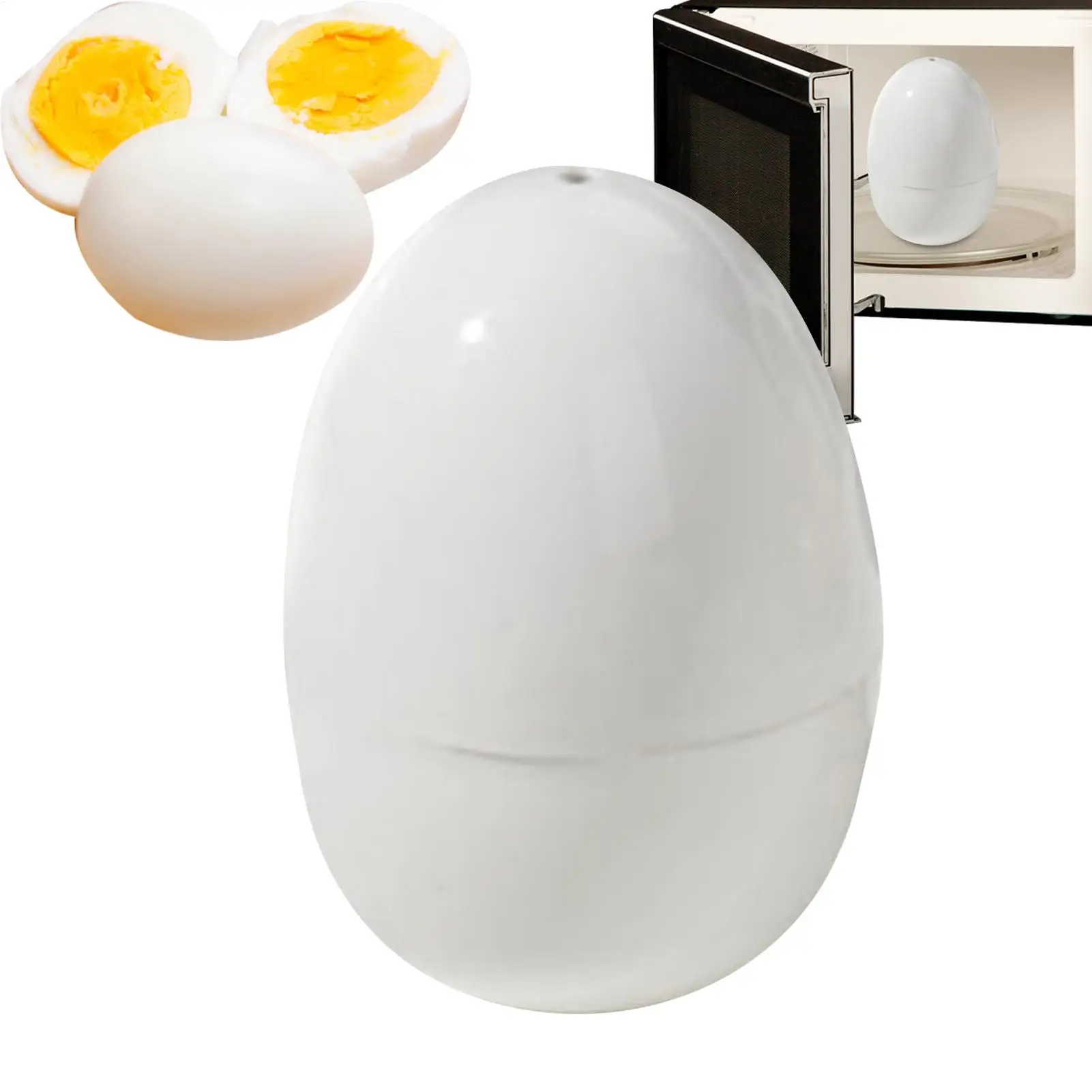Microwave Egg Maker Boiled Egg Poachers with Lid Egg Steamer for Hard Soft Boiled Eggs Kitchen Gadgets for Quick Egg Boiling