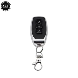 433MHz Wireless Metal 3 Key Garage Door Duplicator Learning Code Key Fob Control DC 6V Universal Copy Auto Car Alarm System