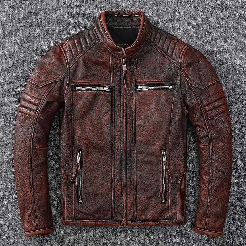 Thumbnail 3 - #32 Trending Mens Leather Coats Right Now