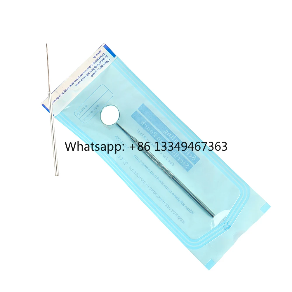 

Manufacturer Factory Supply Disposable Dental Self Sealing Sterilization Pouch Medical Packaging Factory
