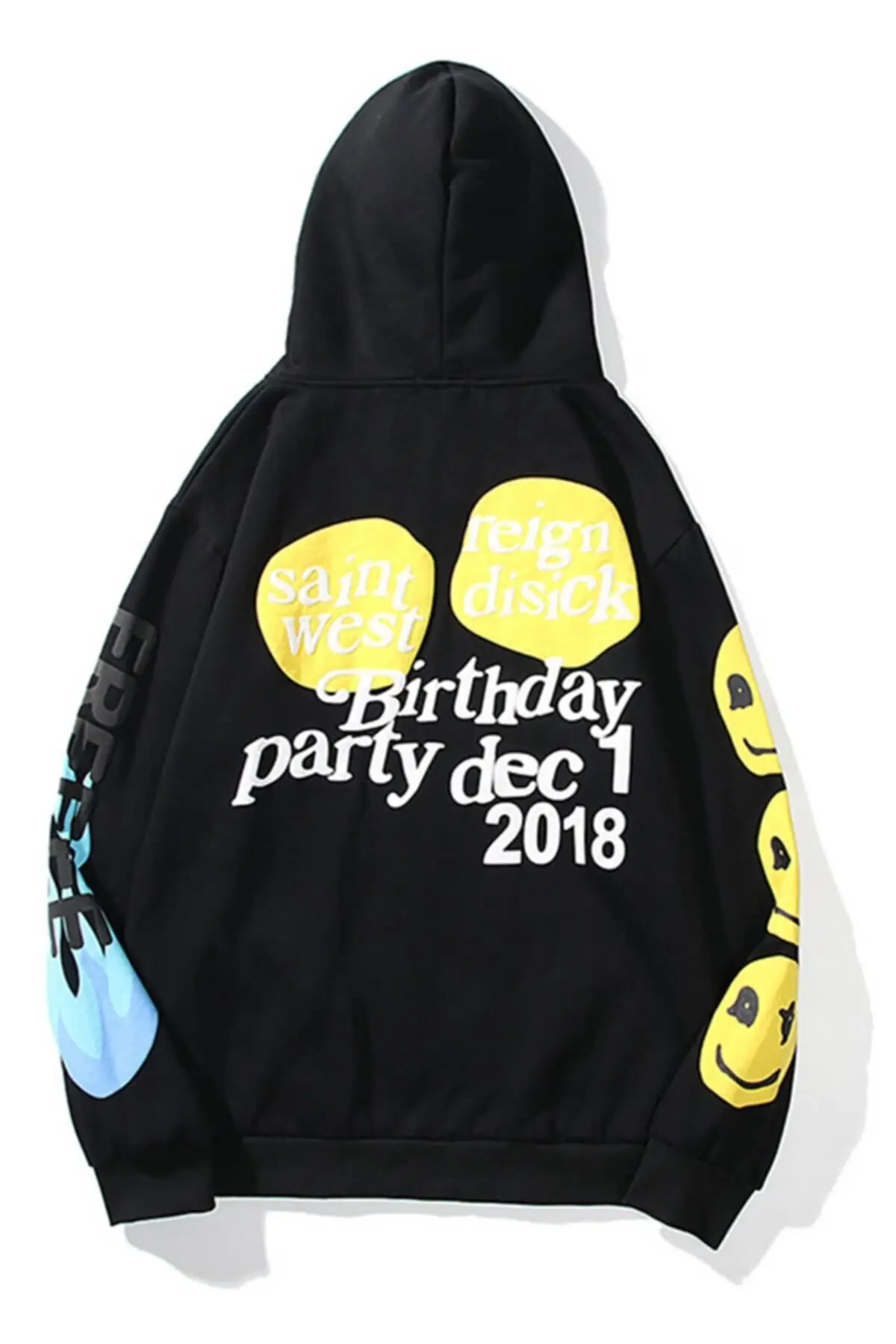 Unisex It's My Birthday Black Sweatshirt Stylish Flamboyant Lightweight Casual Cool New Fashion 2022 Trend Model