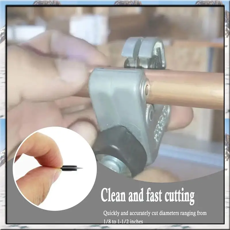 AS59 -41317 E-3469 Tubing Pipe Cutter Replacement Wheel Fit For Tubing Cutter Models 101 103 104 117 118, 12PCS