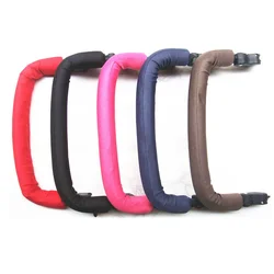 Adjustable Pushchair Handlebar Armrest Bumper Bar Baby Stroller Accessories Pushchair Pram Detachable For Front Handle Handrail