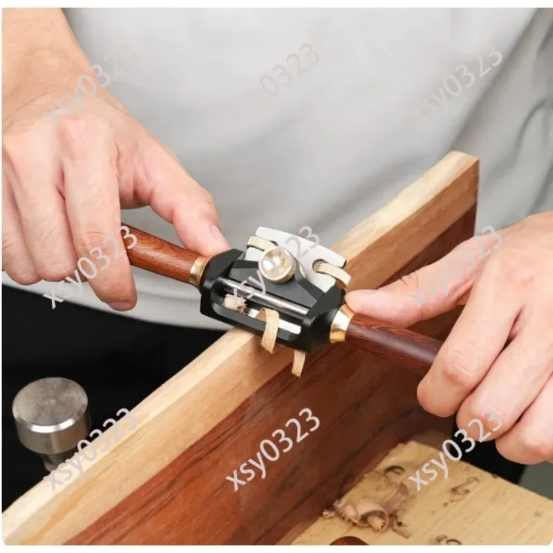 Adjustable Bird Hand Plane, Curved Surface Single Edge Trimming Plane Flat Round Bottom Wood Shaping Tool
