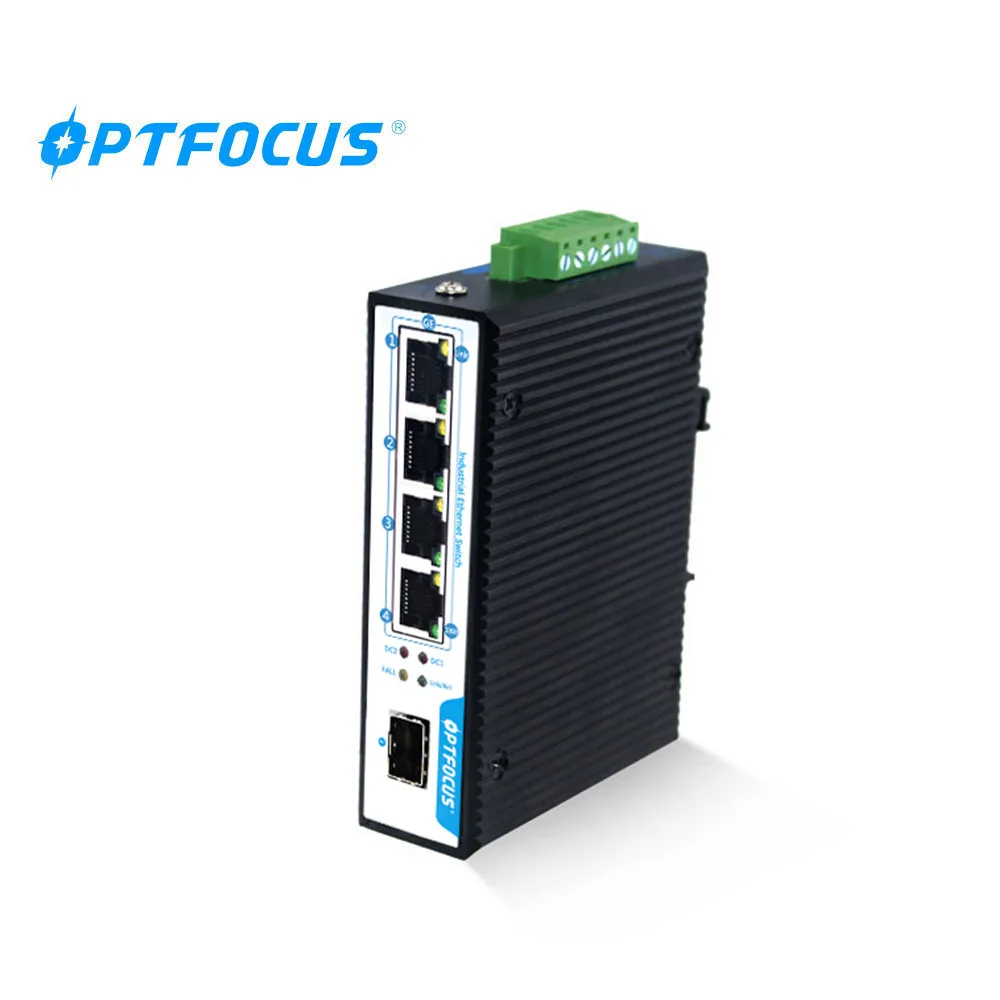 for ip poe cameras NVR industrial poe Splitter ethernet 10/100/1000M 250meters built in power 48V poe switch 4 port