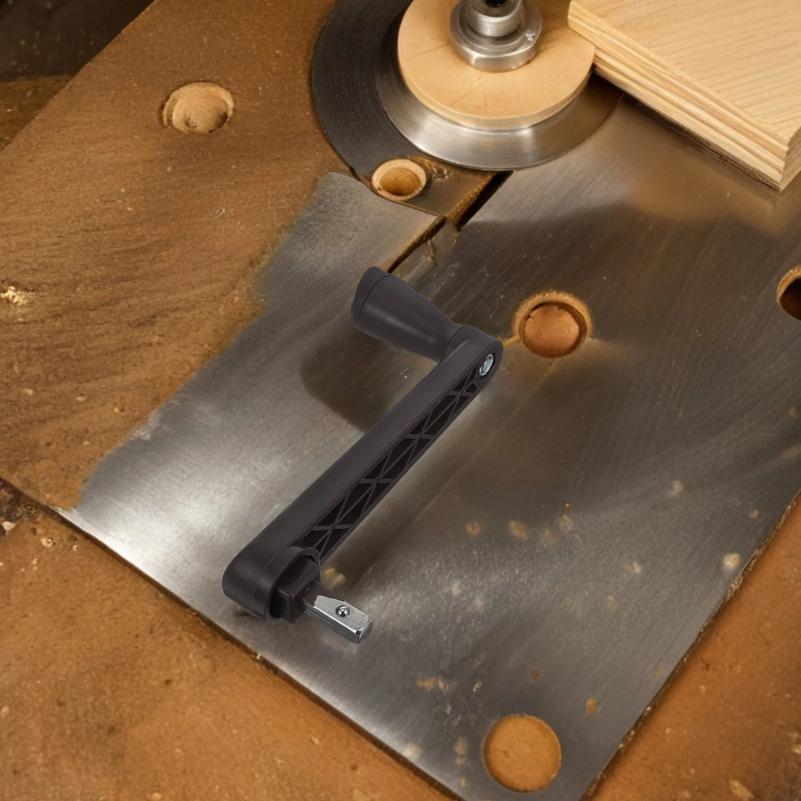 العالمي مظلة الفناء كرنك مقبض البلاستيك الحديد استبدال في الهواء الطلق ظلة الشاطئ مظلة أجزاء عملية سهلة سلسة #3