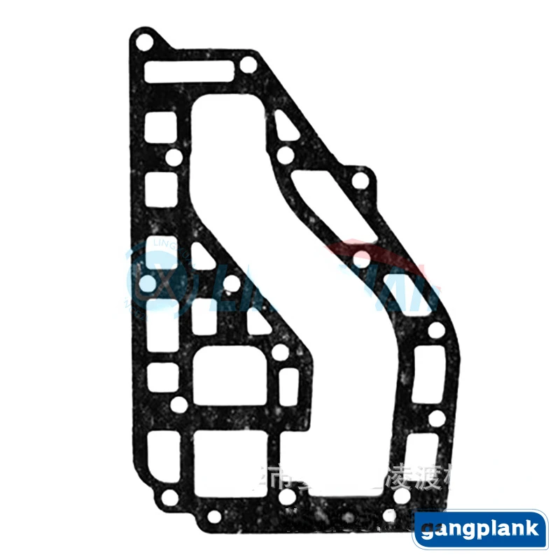 For Yamaha 2-stroke 25/30 Hp Outboard Engine Exhaust Box Cover Gasket 6K8-41124-A1 6K8-41121-00-1S 61N-41123-00-1S