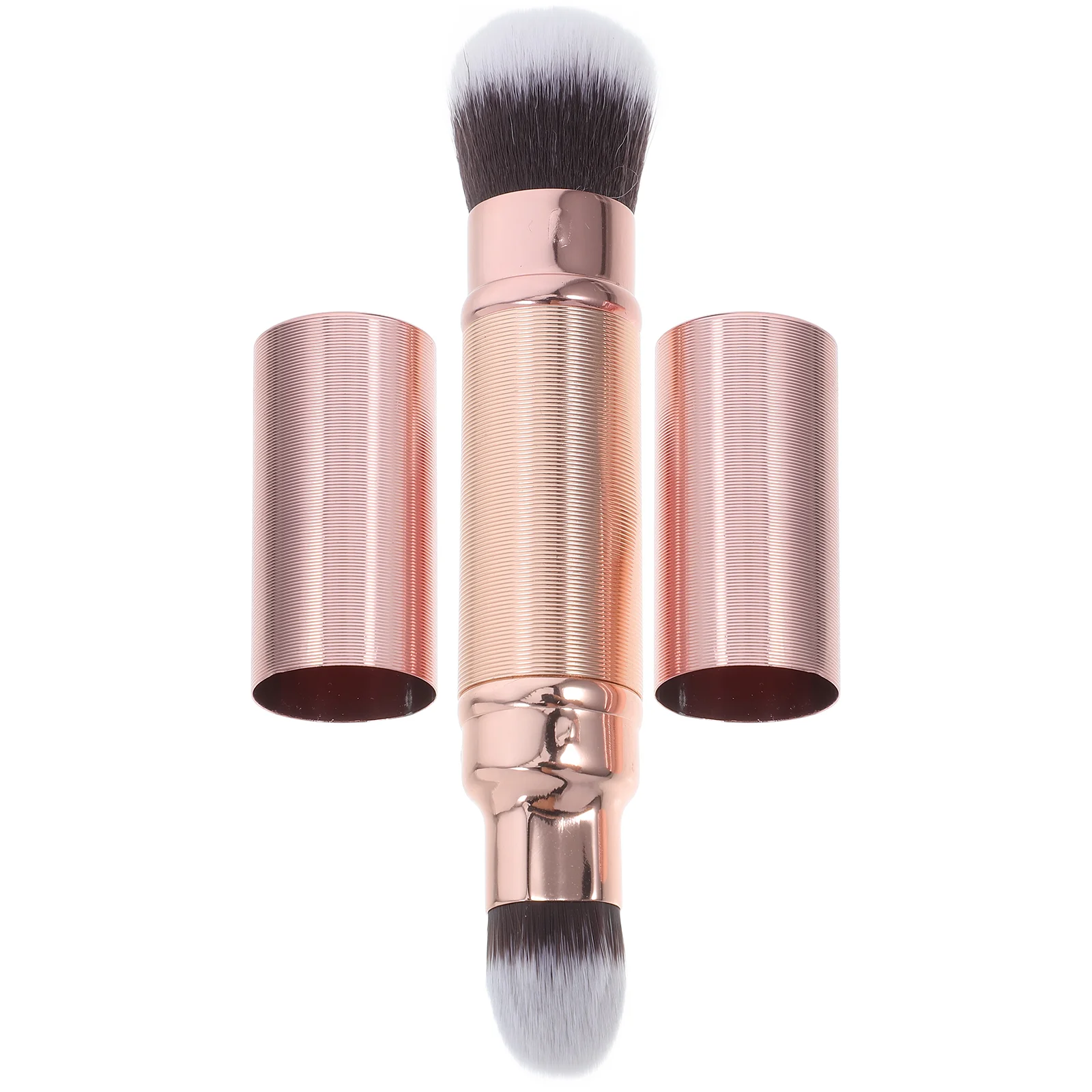 

Double-ended Makeup Brush Women Tool Blush Powder Liquid Cosmetics Foundation Brushes Concealer Loose Retractable