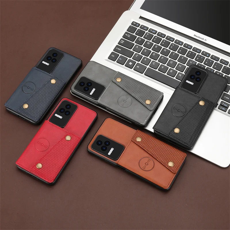 For Xiaomi Poco F4 5G Case Leather Magnetic Holder Card Slot Wallet Phone Cases For Mi Poxo Poko Litte F4 F 4 PocoF4 Back Cover