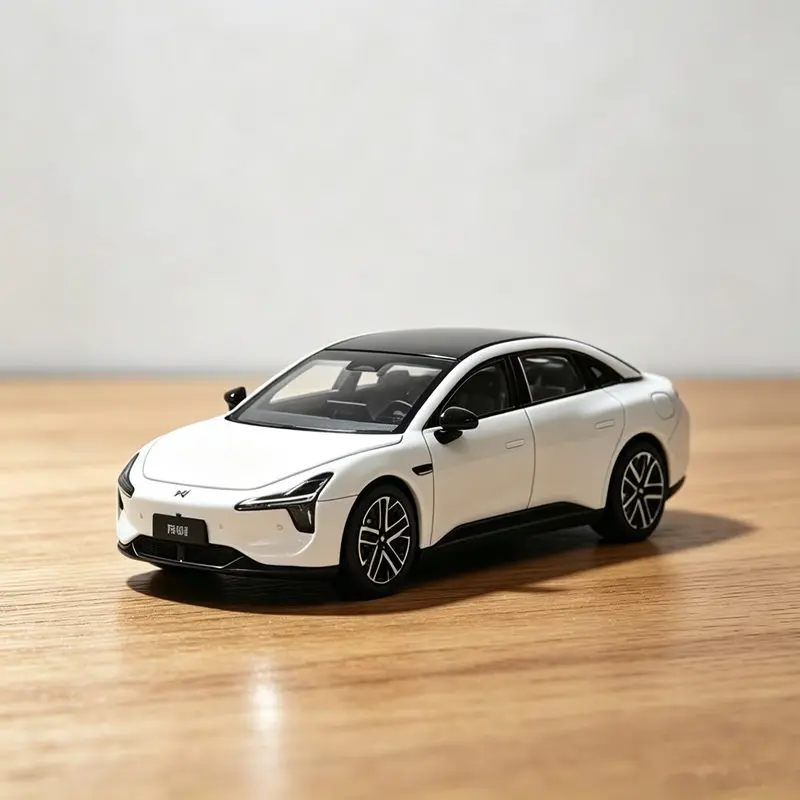 1:64 XPENG MONA M03 Fließheck-Coupé Legierung Elektro-Sportwagen Modell Druckguss Metall Neue Energie Fahrzeuge Automodell Simulation Geschenke