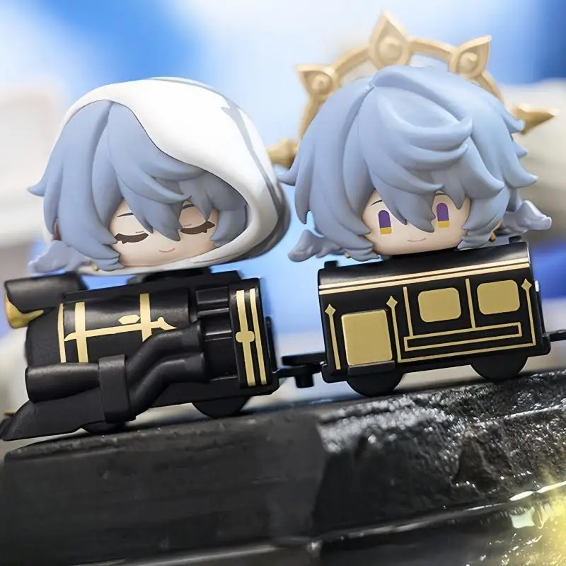 

Genuine Mihoyo V3 Honkai Star Rail Stackable Figures Trendy Blind Box Toy Figurine Desktop Ornament Decoration Toy Holiday Gifts