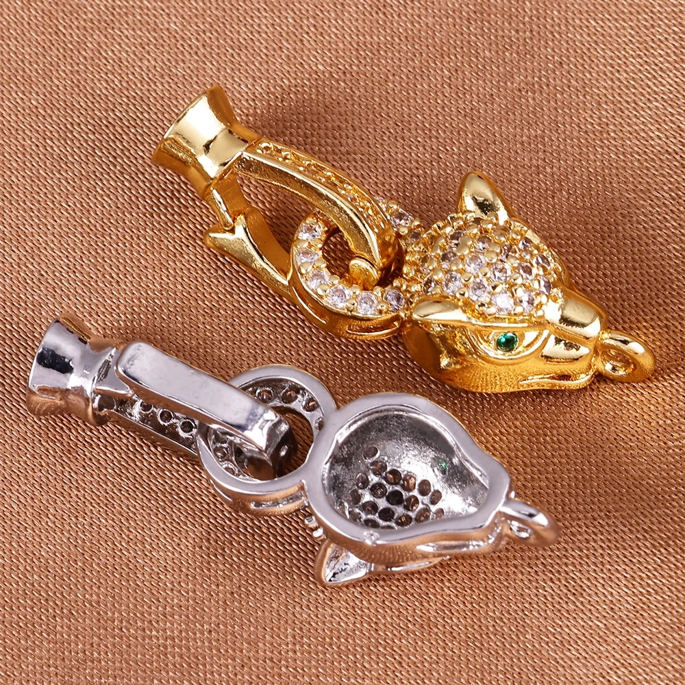 Juya DIY Handarbeiten Perlen Schmuck Machen Zubehör Dekoration Perlen Beschläge Luxus Stecker Verschluss Verschluss Verschlüsse Liefert – Detail 1