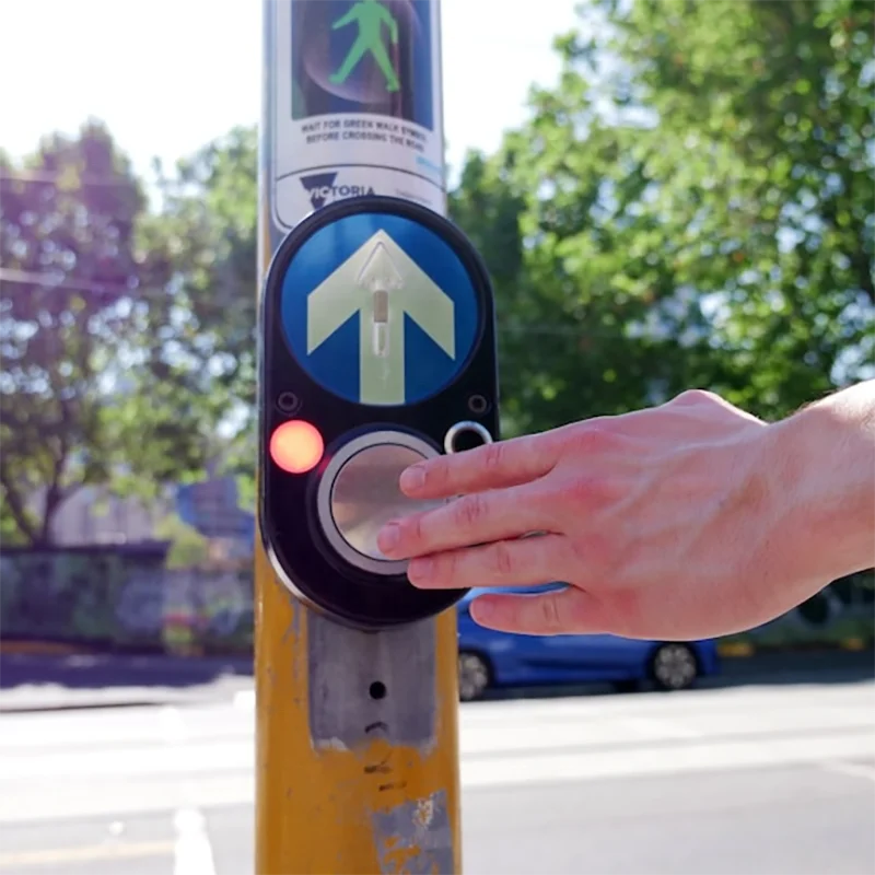 factory price Cross Road  Arrow Guide Traffic Signal Magnetic Switch  Traffic Pedestrian led Light Push Button