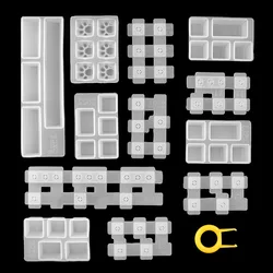 DIY Set Manual Mechanical Gaming Keyboard Key Caps Resin Clavier Silicon Molds Keycap Mold For Art Epoxy Handmade Crafts