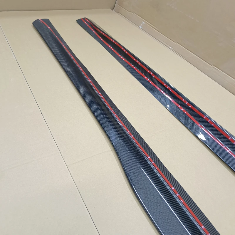 F82 M4 PSM Style true Carbon Fiber Side Skirt For BMW M4